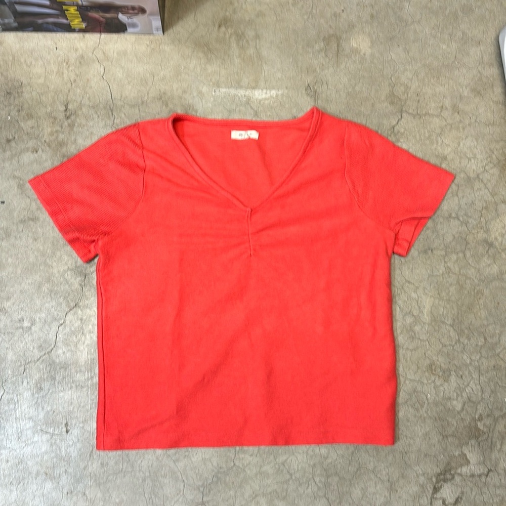 Madewell woman’s top v neck size large